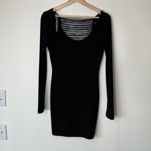 Symphony black mini sparkly medium dress